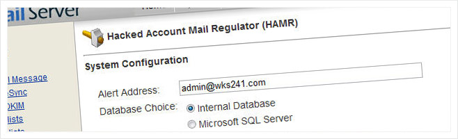 Hacked Account Mail Regulator